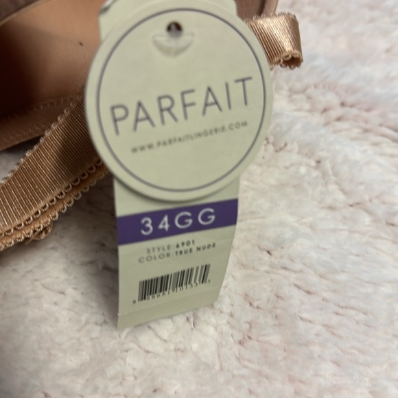 NWT 34GG PARFAIT UNDERWIRE PADDED BRA - NUDE - Picture 4 of 8
